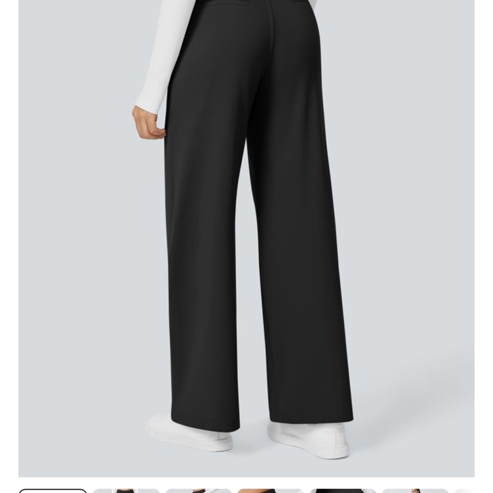 HALARA Black Straight-Leg Women's Pants